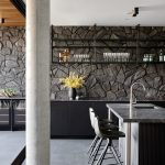 In the Noir Project in Hamilton, tiles from Oz Rock by Groove Tiles and Stone have been used