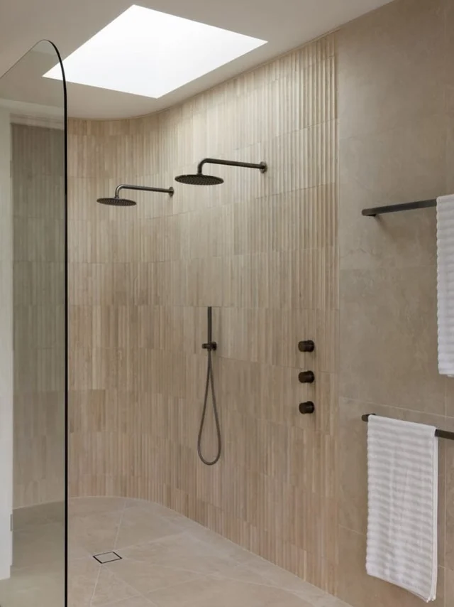 In the shower, the Travertine Concave 300x300 Finger Mosaic becomes a sensory experience, smooth to the touch, visually striking and built to stand the test of time.
Discover this collection at our Gold Coast and Brisbane showrooms, or shop online.
#GrooveTilesAndStone #TravertineConcave #FingerMosaic #PremiumTiles #GoldCoastDesign #BrisbaneDesign #LuxuryTiles #BathroomRenovation #BathroomGoals #HighEndBathroom